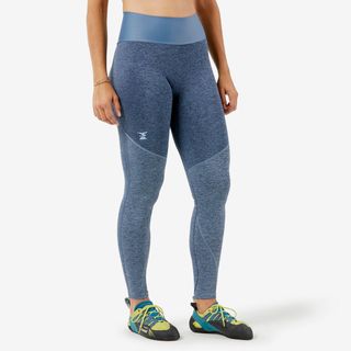 Mallas Leggings De Escalada Y Montaña Mujer Simond Vertika 40 Azul