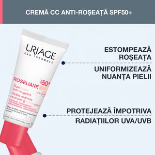Roseliane Cc Cream Spf50 40 Ml Uriage