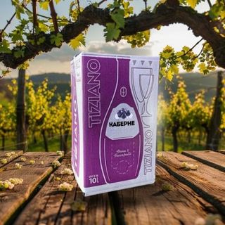 каберне Вино Tiziano Столове Сухе Червоне 1л