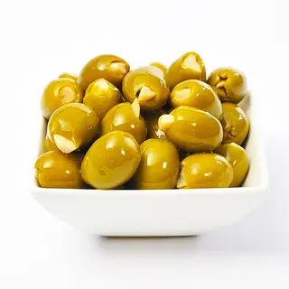 Aceitunas Con Ajo A Granel