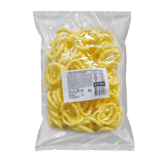 Вагові Чипси Картопляні Пілети "кільця Цибулі" Сметана З Зеленню 80г