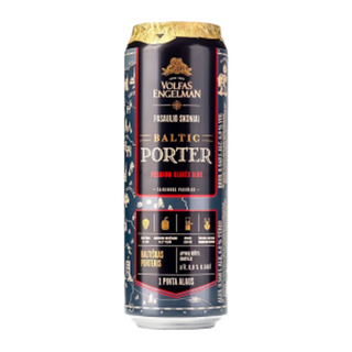 Пиво Volfas Engelman Baltic Porter 0.5 Ж/б