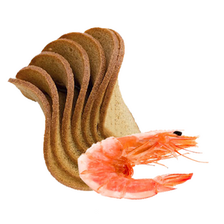 Грінки Хвилясті Bread Chips Зі Смаком Креветки