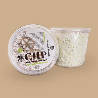 Сир Кисломолочний 5% (0,5кг)