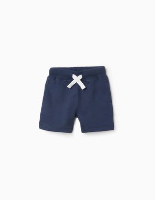 Calções de Treino para Bebé Menino - Tamanho 6/9M Azul Escuro