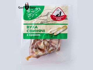 Вушка "ріал" Свинячі Пряні (100г Упаковка) (100g)