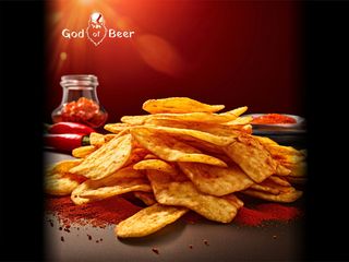 Чіпси Картопляні Зі Смаком Паприки (100г) (100g)