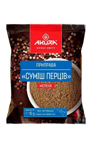 Суміш Перців Мелена, 15 Г, Akura