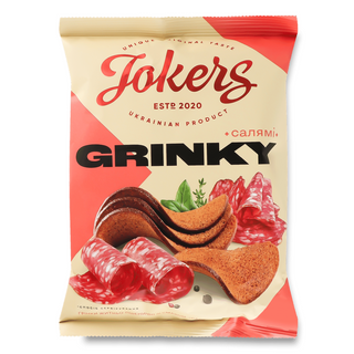 Грінки Jokers Салямі 80 Грам