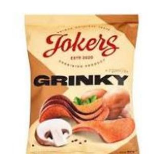 Грінки Jokers Гриби 80 Гр