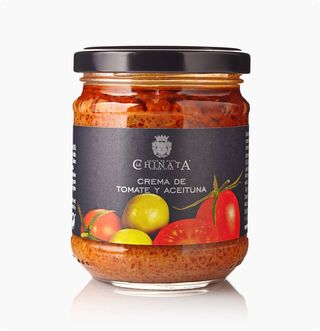 Crema De Tomates Y Aceitunas