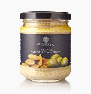 Crema De Aceitunas Verdes Y Almendras