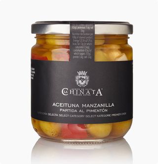 Aceituna Manzanilla Partida Al Pimentón