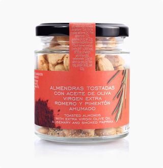 Almendras Tostadas Con Aove, Romero Y Pimentón Ahumado