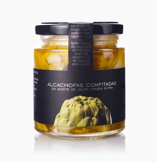 Alcachofas Confitadas