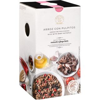Arroz Con Pulpitos Receta Tradicional Club Del Gourmet Envase 930 Gr.