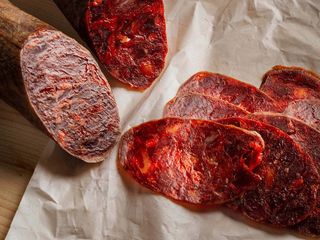 Chorizo Ibérico De Bellota Sobre 100 Gr.