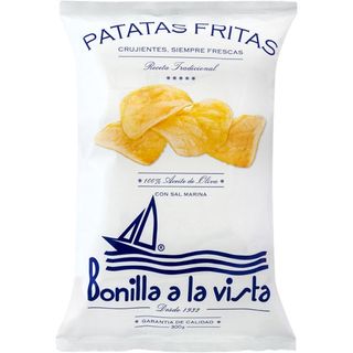 Patatas Fritas Con Sal Bonilla A La Vista Paquete 150 Gr.