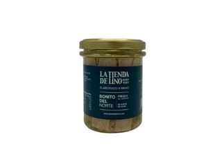Bonito Del Norte En Aceite De Oliva By La Tienda De Lino Frasco 140 Gr. (peso Escurrido)