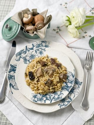 Orzo Con Setas Foodtropia By Lume Barqeta 350 Gr.