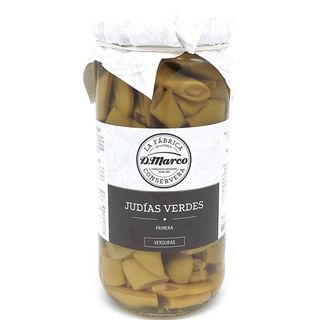 Judías Verdes Al Natural Cocidas Miset Bote Cristal 360 Gr. (peso Escurrido)