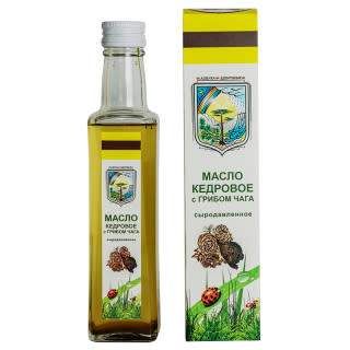 Олія Кедрова з грибом чага (200мл)