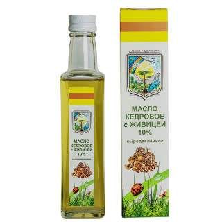 Олія Кедрова з живицею 10% (200мл)
