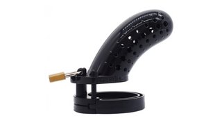 Chastity cage Perf -  Plastikowa klatka cnoty na penisa 9.5 x 3.3 cm