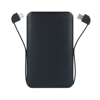 Power Bank da 5000 mAh - Nera