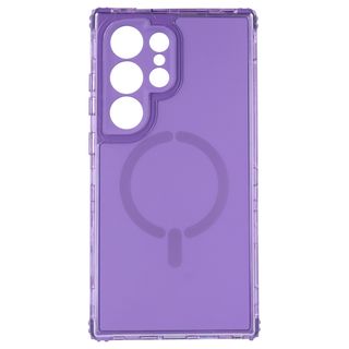 Funda Bumper 3 en 1 Compatible con Magsafe para Samsung Galaxy S25 Ultra Morado