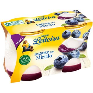 Iogurte com Mirtilo A Leiteira (emb. 250 gr (2 un))