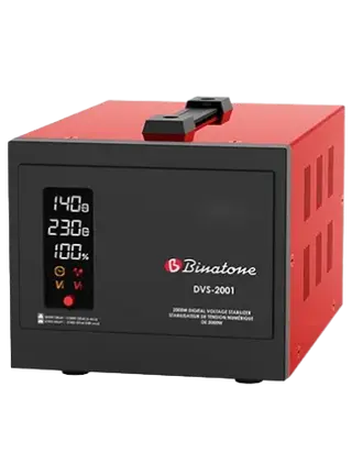 Binatone Dvs-2001 Voltage Stabilizer, Red