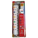 Vico England 4-Way Extension with 2 USB, 3m