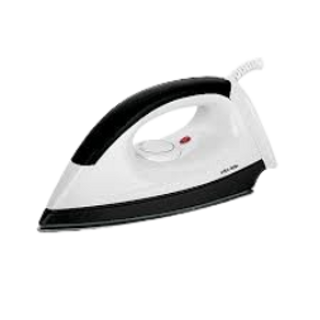 Rite-Tek White Dry Iron with Nonstick Sole Plate