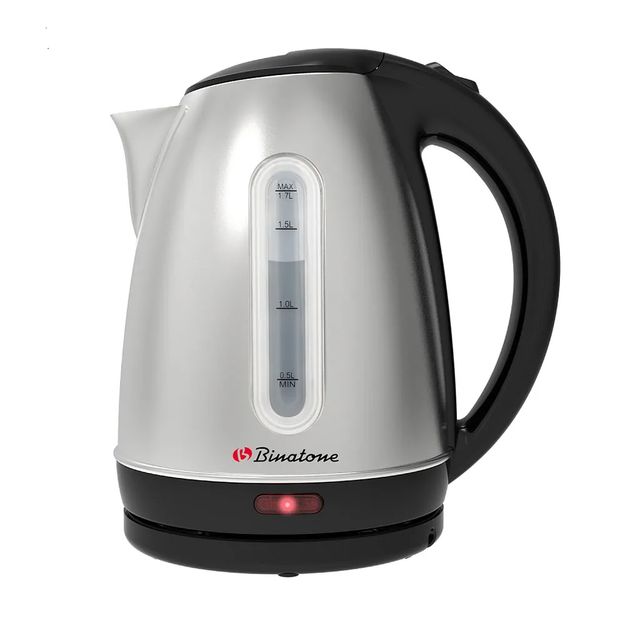 Binatone Silver Water Kettle, 1.7L