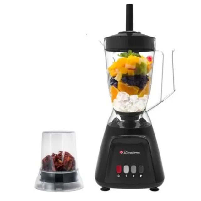 Binatone Black Blender-Grinder, 1.5L