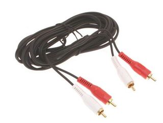 Black Audio/Video Cable, 2-2 Meter
