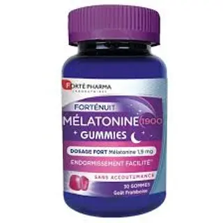 Forte Pharma Forte Nuit Mélatonine 1900 - 30gommes