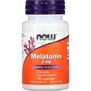 Now Melatonine Lozenges à croquer, 90 Pcs