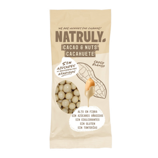 Natruly Cacao&Nuts de Chocolate Blanco 50g