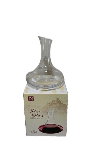 მინის დოქი -დეკანტერი