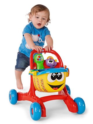 Chicco: Игровой центр Говорящая Тележка для покупок ABC 12м+