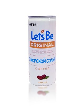 Кофе Let's be в банках Sea Salt с морской солью 240 мл
