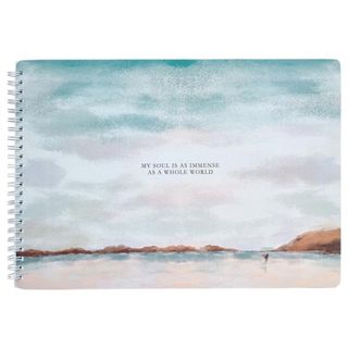 Альбом для рисования, Be Smart, 40 л., мягкий переплет, спираль. Коллекция "View", пляж