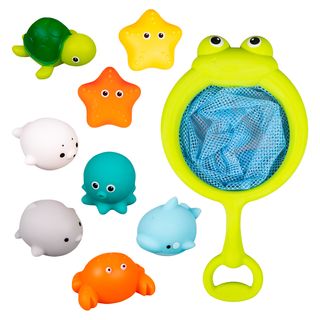 Konig Kids: Игровой набор для ванны "Морские жители", 9 шт.