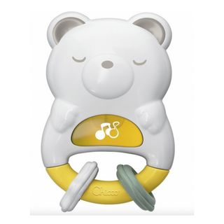 Chicco: Игрушка погремушка-ночник "Мишка" 2 в 1