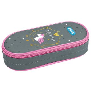 Пенал корпусный 1 отделение, 220*90*45 Först "Little princess", полиэстер