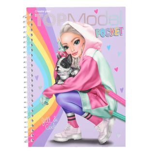 Top Model Cuaderno para Colorear-0012727