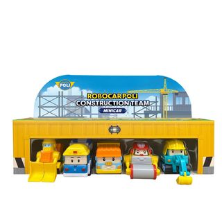 Poli: Игровой набор Robocar Poli из 5 машинок мини