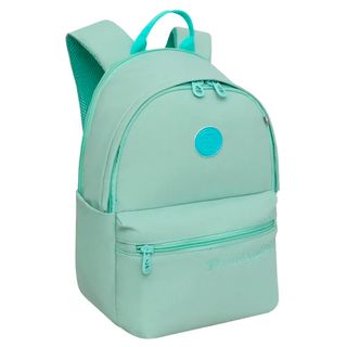Рюкзак подростковый Grizzly, мятный, 25х34,5х12 см.